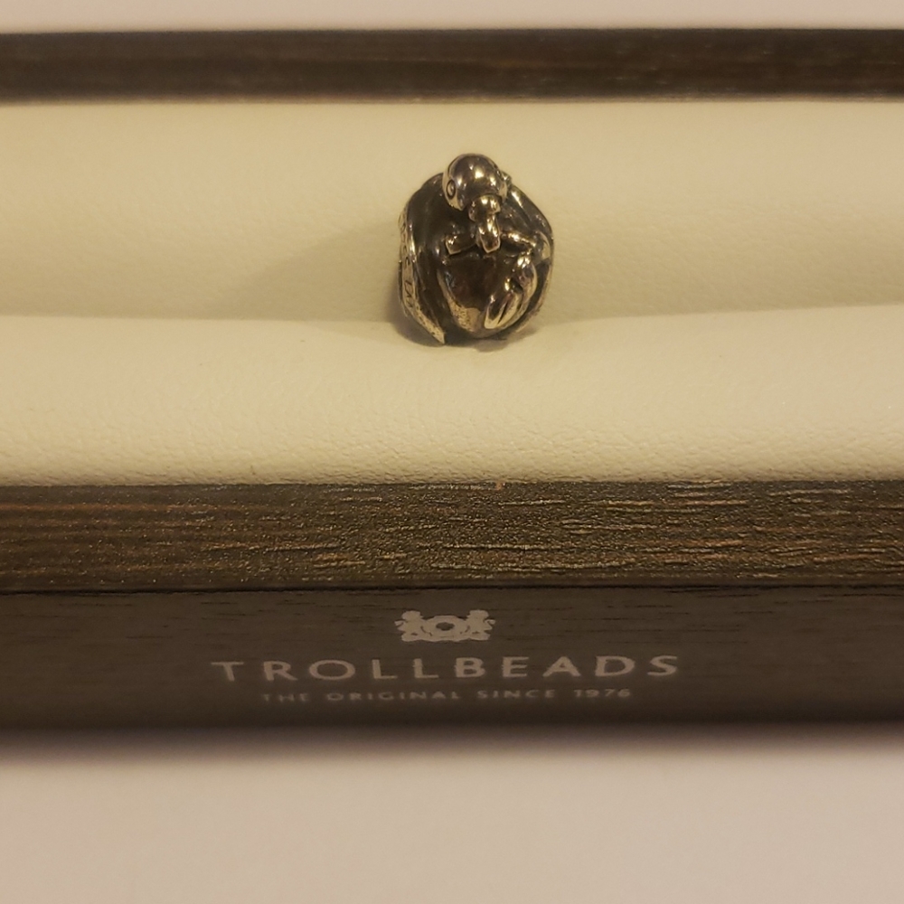 Authentic Trollbead Pax Sterling Silver